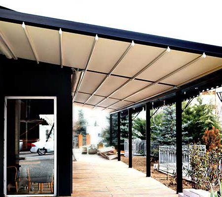 Foça Motorlu Pergola