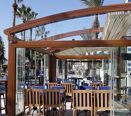 Foça Oval Pergola